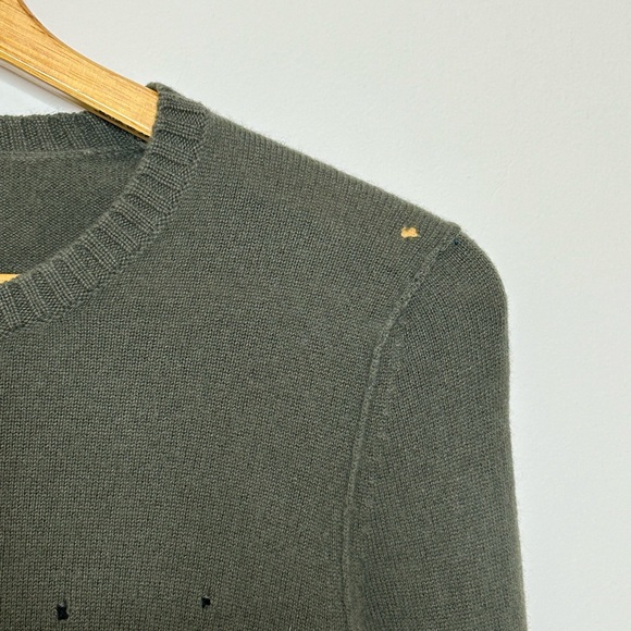 Olive Cashmere Sweater (Club Monaco) - Picture 3 of 7